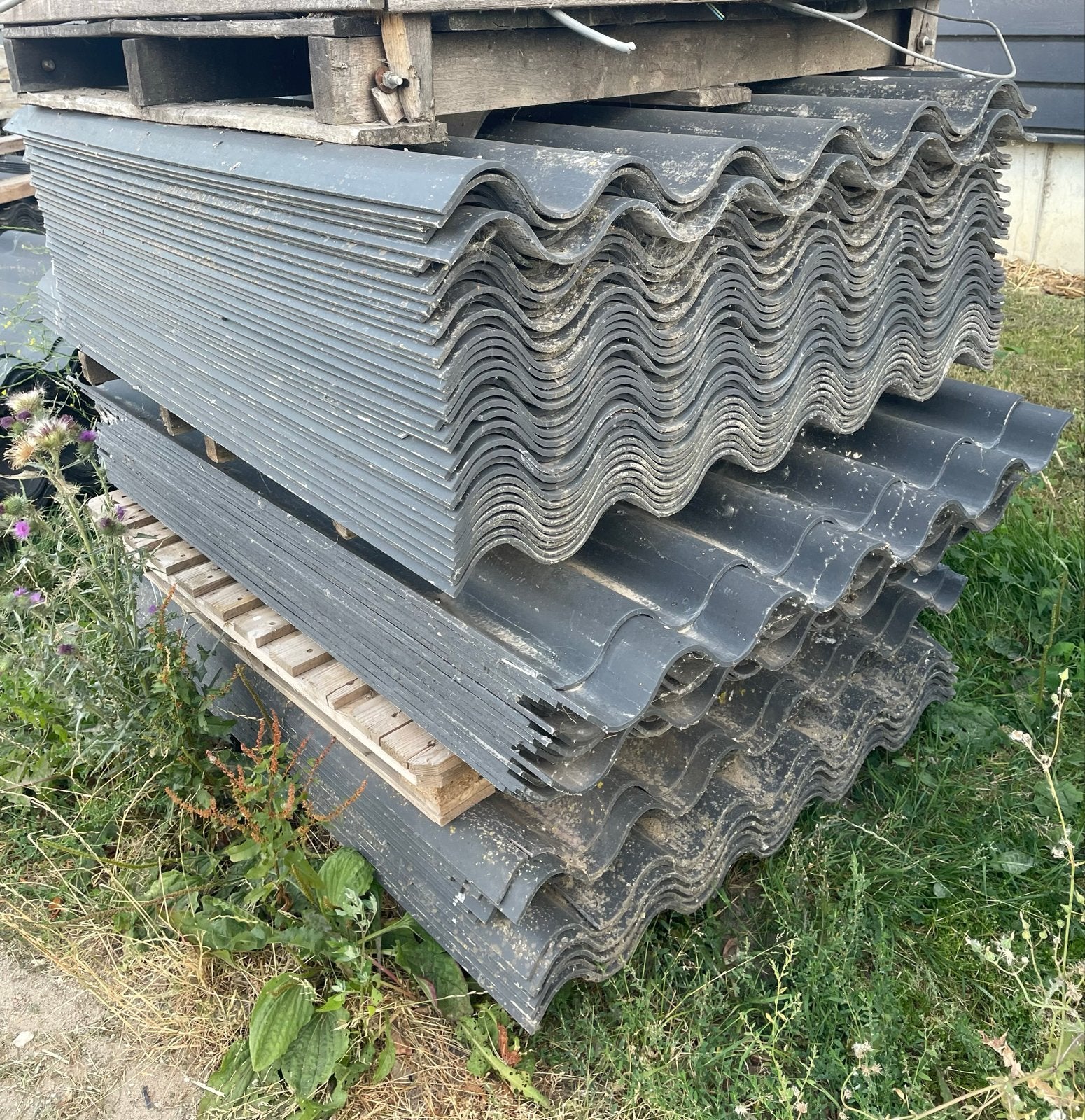 Golfplaten, ca. 300m2 - Ideaal voor dak of schuur, Doe-het-zelf en Verbouw, Dakpannen en Dakbedekking, Ophalen, Overige materialen