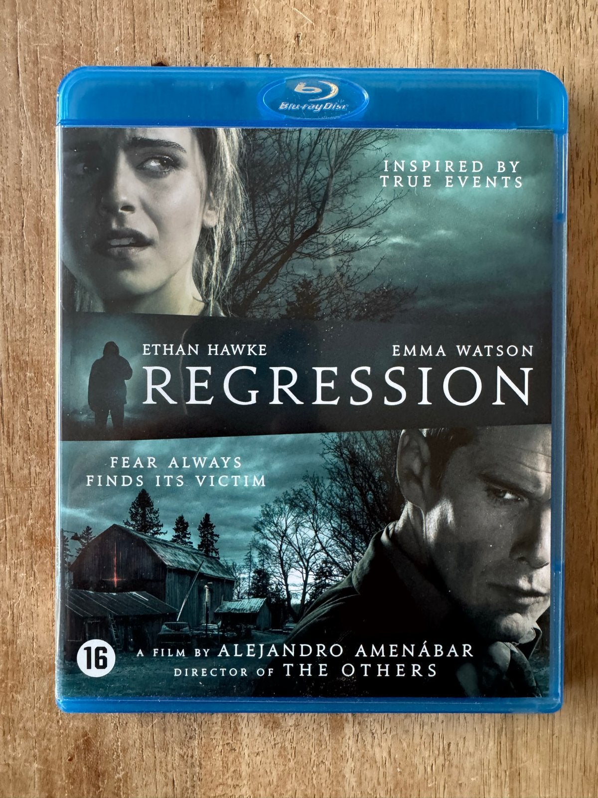 Regression Blu-ray (Ethan Hawke, Emma Watson) NL - als nieuw, Engels, Vanaf 16 jaar, Nederlands, Film
