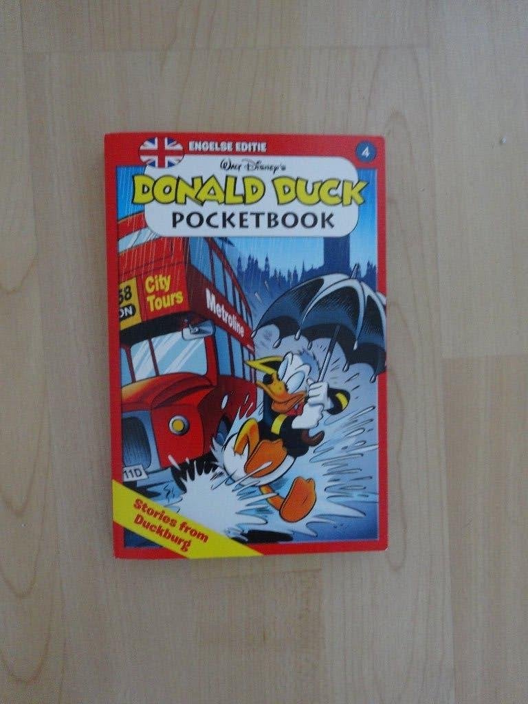 Donald Duck Engelse pocket nr 4, Boeken, Eén stripboek, Ophalen of Verzenden, Zo goed als nieuw
