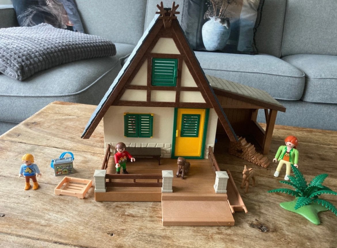 Playmobil boshuis speelset, Ophalen of Verzenden, Gebruikt