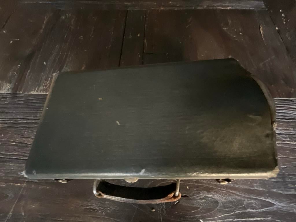 Vintage Klarinet met Koffer - Gebruikt, Muziek en Instrumenten, Blaasinstrumenten | Klarinetten, Ophalen, Gebruikt, Overige typen