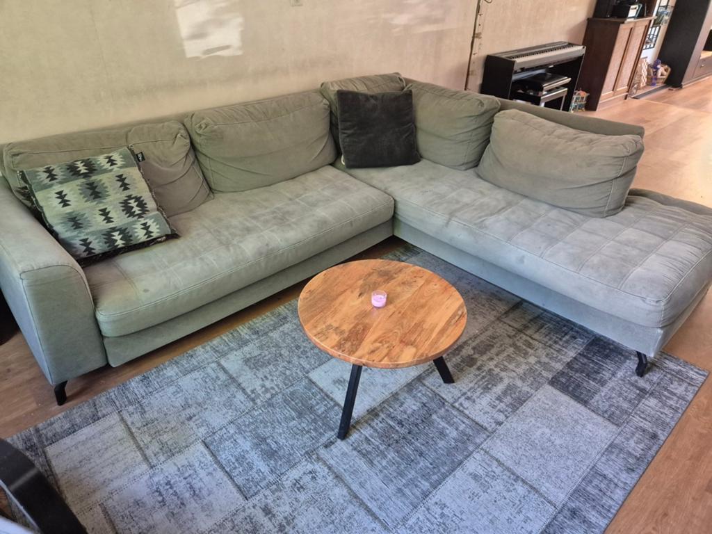 Gratis af te halen bank met gebruikssporen, Ophalen, 250 tot 300 cm, Gebruikt, 100 tot 125 cm