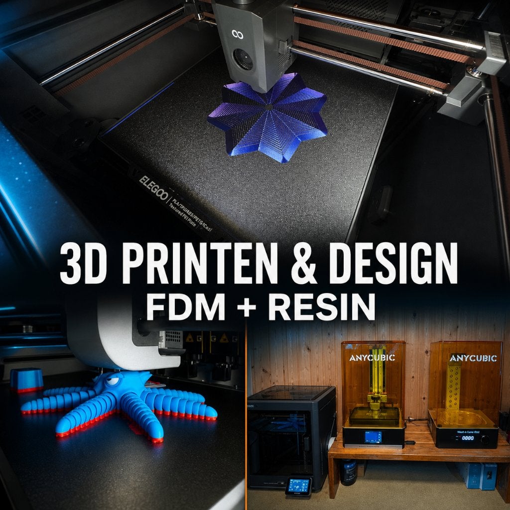 3D printservice & ontwerp | FDM, resin en multicolor, Ophalen of Verzenden, Nieuw, Printeraccessoires