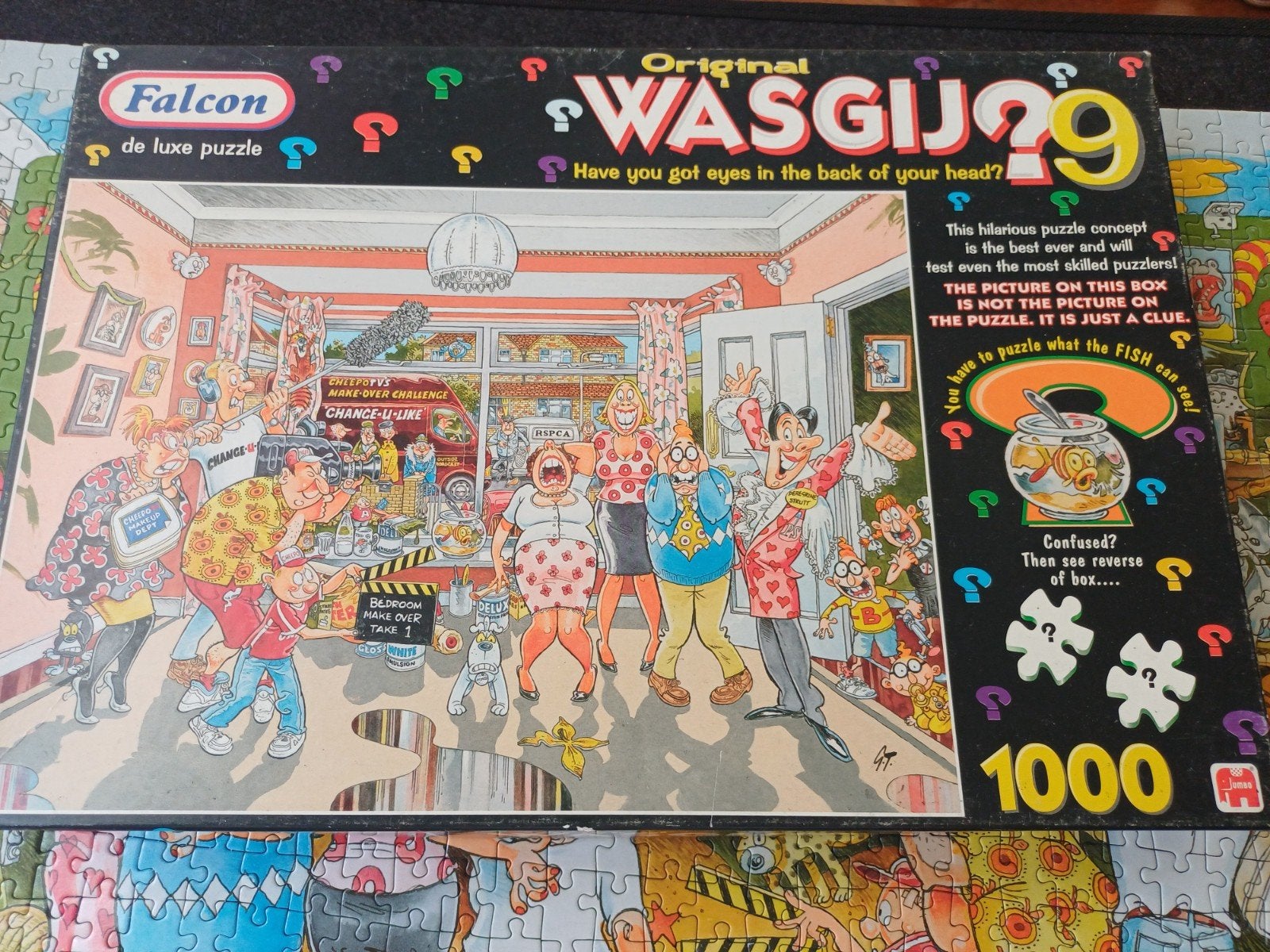 Wasgij? Original 9:  1000 stukjes legpuzzel, Ophalen, 500 t/m 1500 stukjes, Gebruikt, Legpuzzel