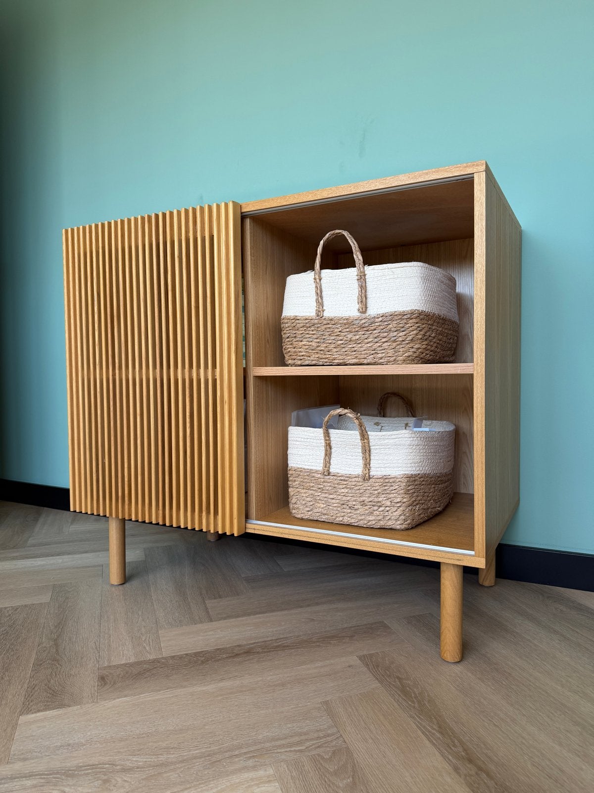 Quax Commode Hai No Ki Natural - 100x52.5x90 cm, Ophalen, 50 tot 70 cm, 100 cm of meer, Zo goed als nieuw