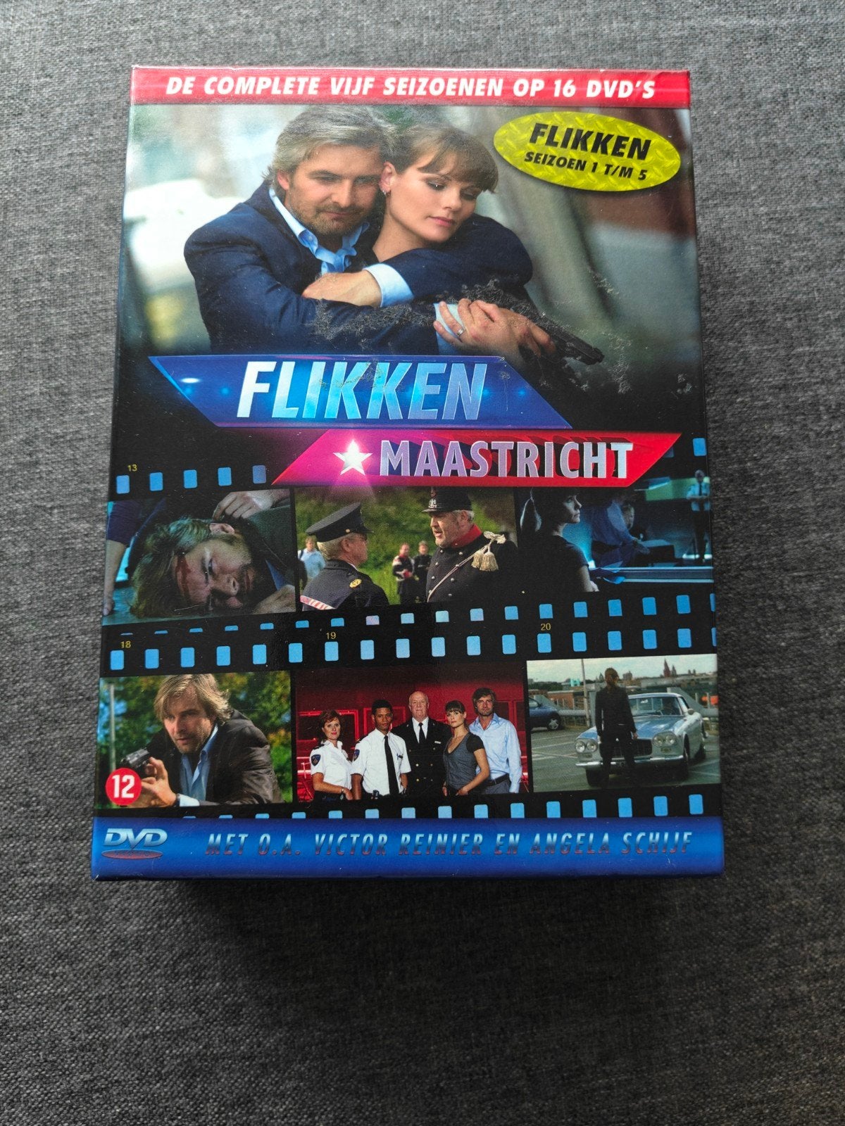 Flikken Maastricht seizoen 1 tm 5 en seizoen 9., Misdaad, Zo goed als nieuw, Vanaf 12 jaar, Ophalen of Verzenden