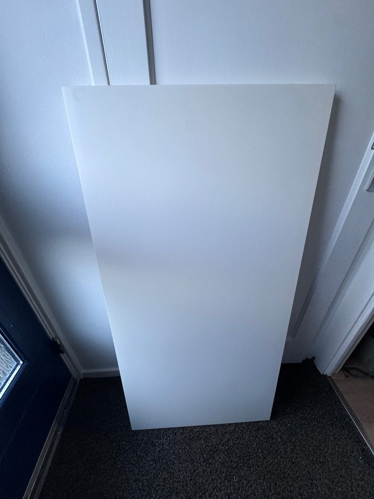 IKEA LINNMON Tafelblad / Bureaublad – 100x60 cm, Ophalen, 50 tot 100 cm, 50 tot 100 cm, Zo goed als nieuw