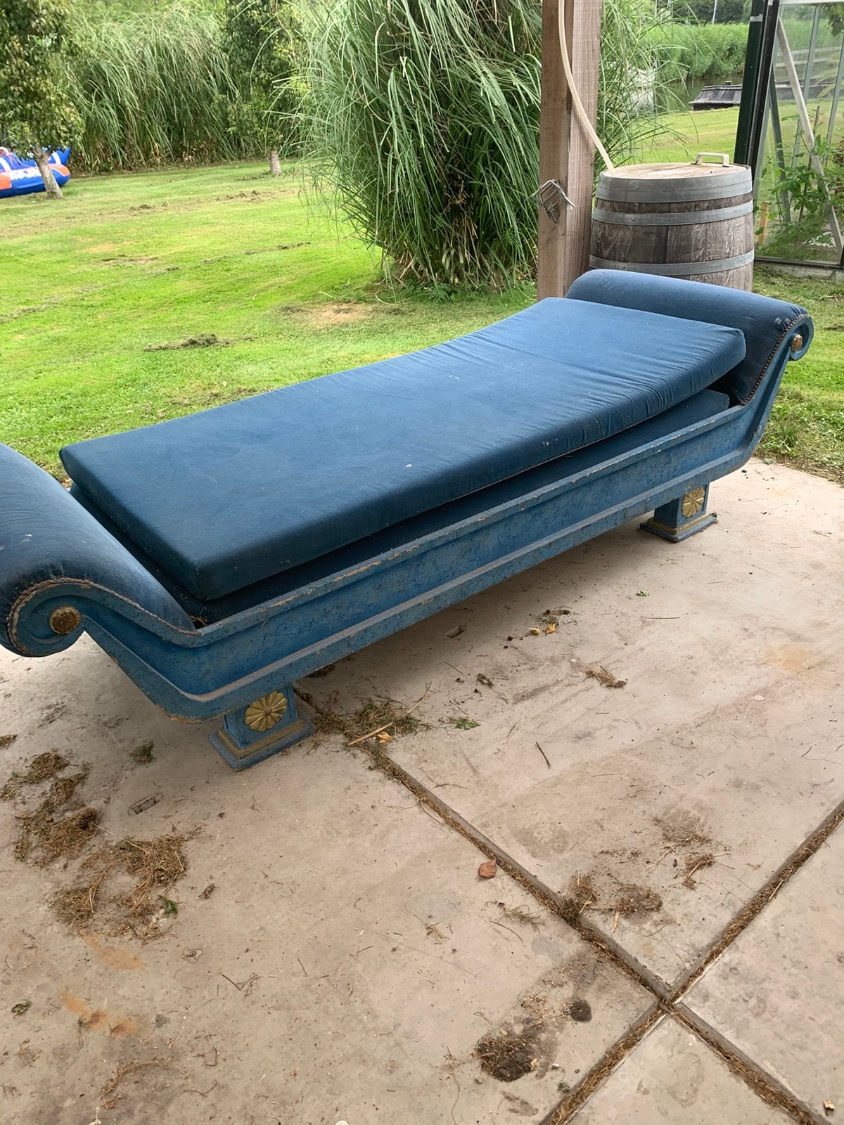 Sofa/ Aladin/ 2.40 x 0.90 mtr.. /Bank.., 100 liter of meer, Ophalen, Zo goed als nieuw, Transportkar
