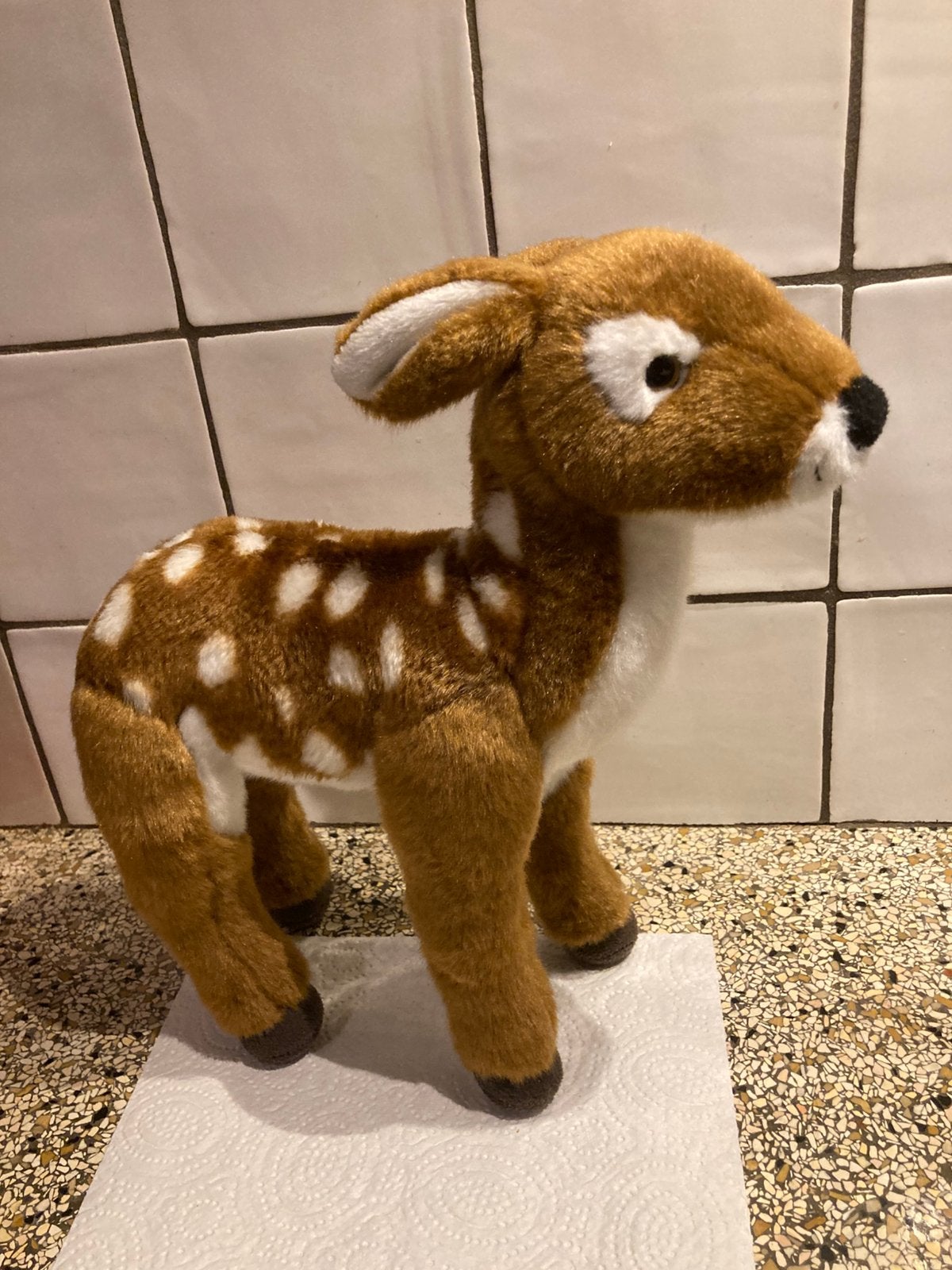 Knuffel hert, Ophalen of Verzenden, Zo goed als nieuw, Overige typen