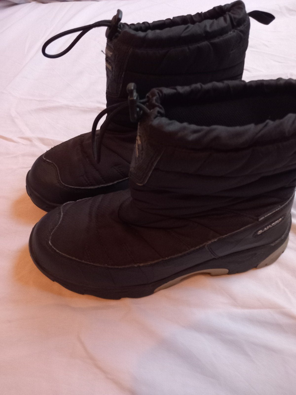 Bijna gratis Sneeuwlaarzen Snowboots zwart maat 41, Kleding | Heren, Zwart, Boots, Ophalen of Verzenden, Gedragen
