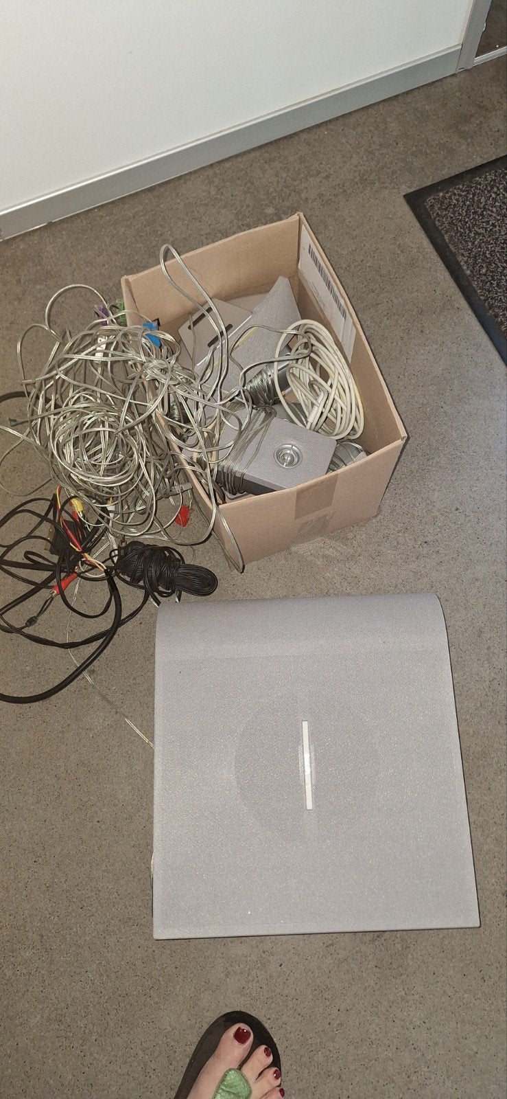 geluidsinstallatie philips, Ophalen