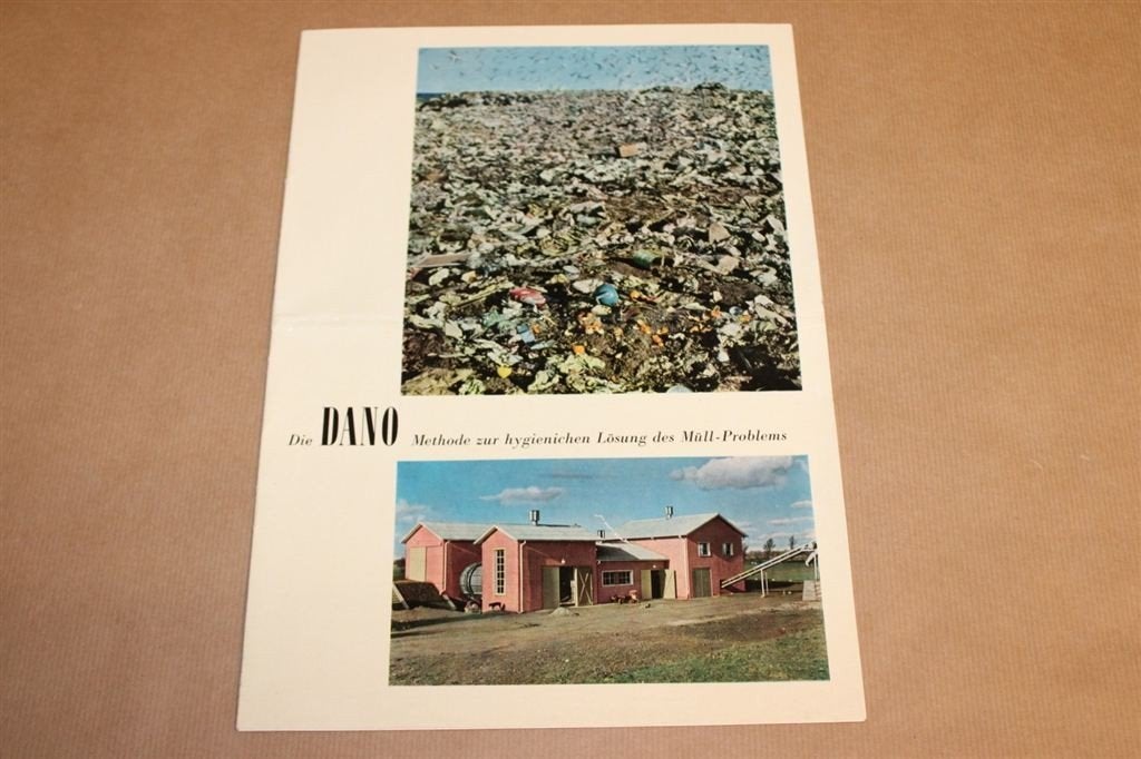 Zeldzame brochure - DANO compost - 1960, Ophalen of Verzenden, Zo goed als nieuw