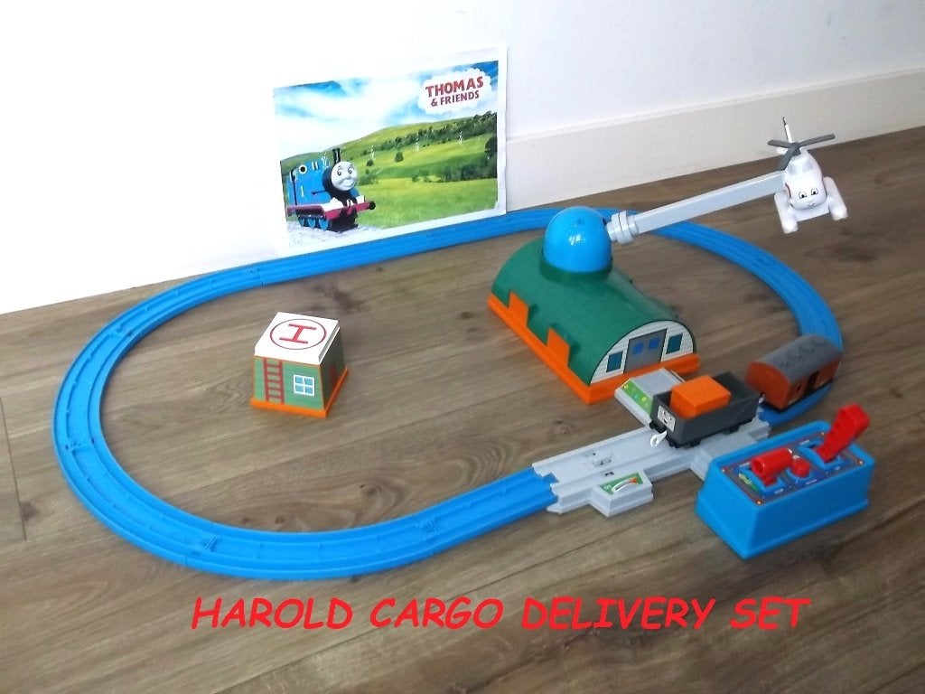 Trackmaster Thomas de Trein, Harold Cargo Delivery, Ophalen of Verzenden, Gebruikt