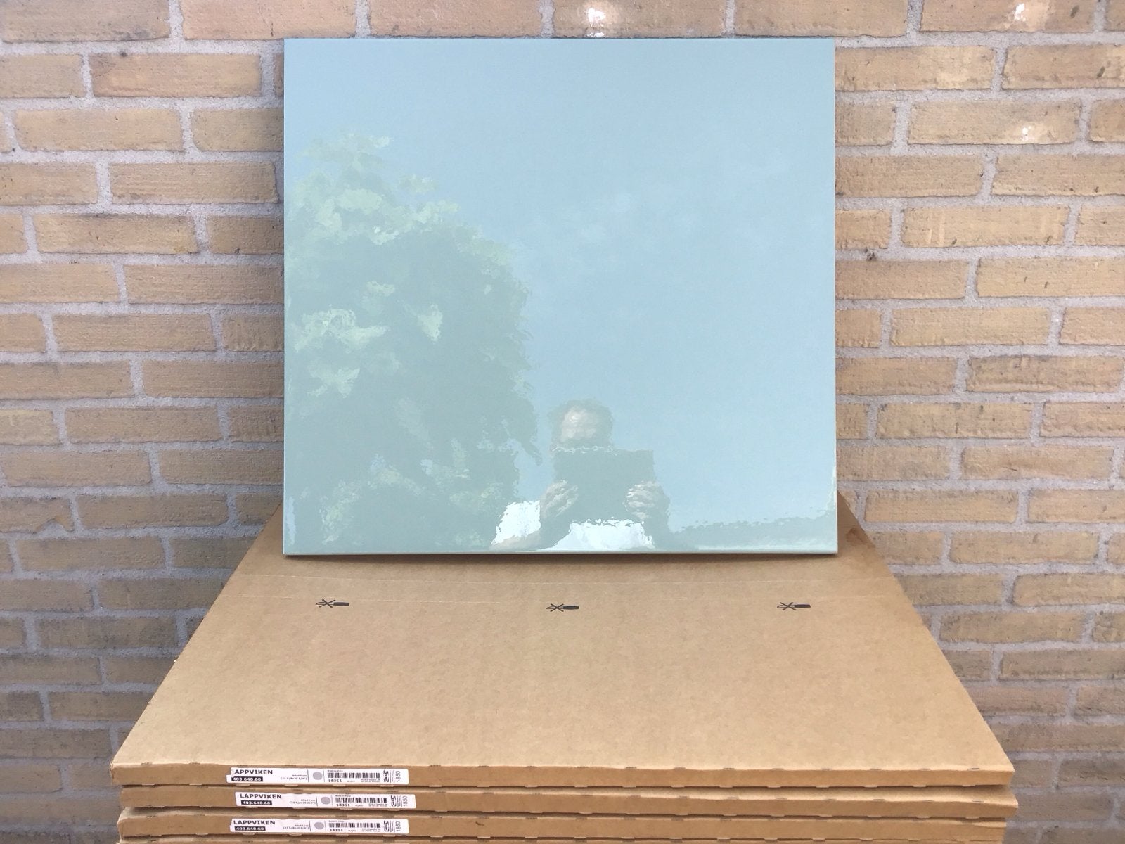 IKEA LAPPVIKEN 4 stuks Deur/Ladefront 60x64 cm mint groen, Huis en Inrichting, Kasten | Overige, Ophalen, Zo goed als nieuw