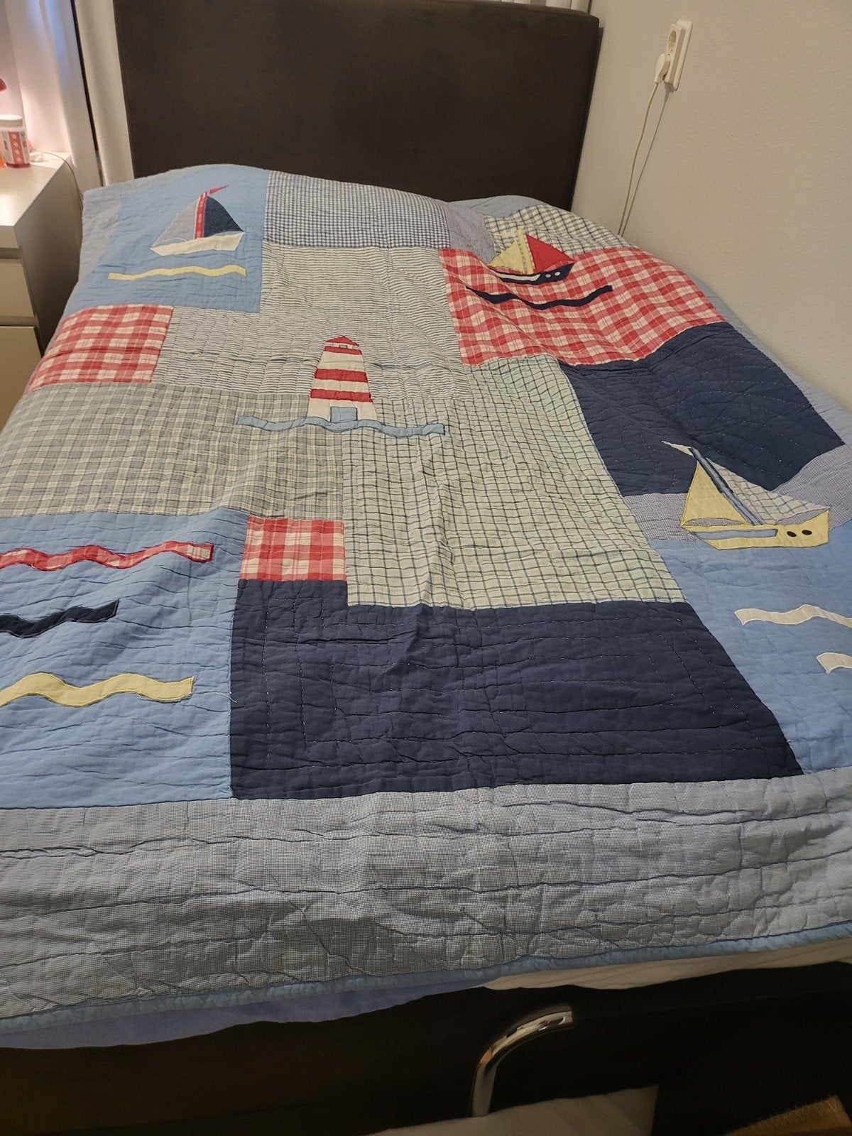 Een persoon bed sprei, Huis en Inrichting, Ophalen of Verzenden