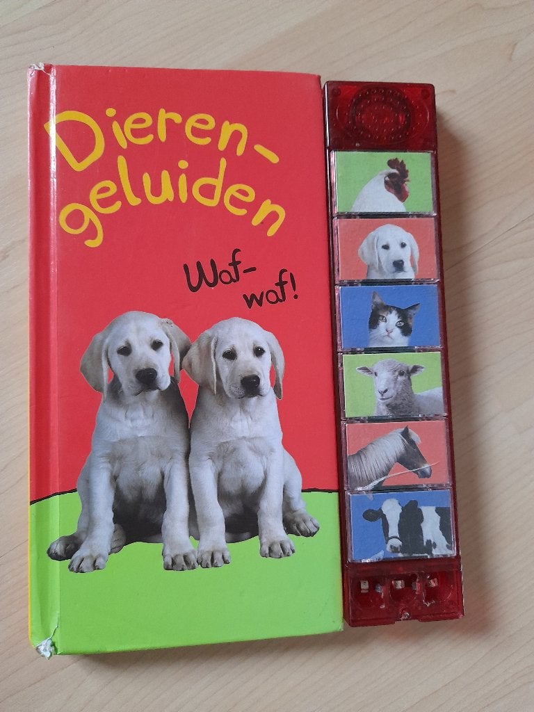 DIERENGELUIDEN WAF WAF!, Ophalen of Verzenden, Gelezen, 3 tot 4 jaar