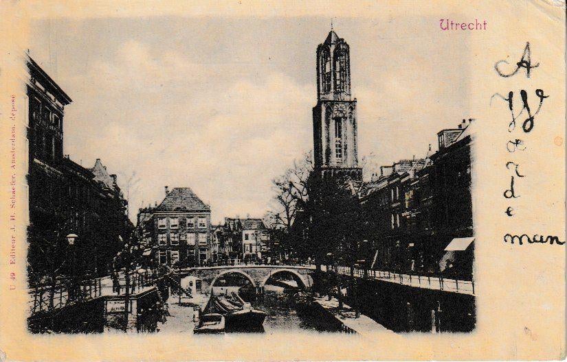 UTRECHT -, Ophalen of Verzenden, 1920 tot 1940, Ongelopen, Utrecht