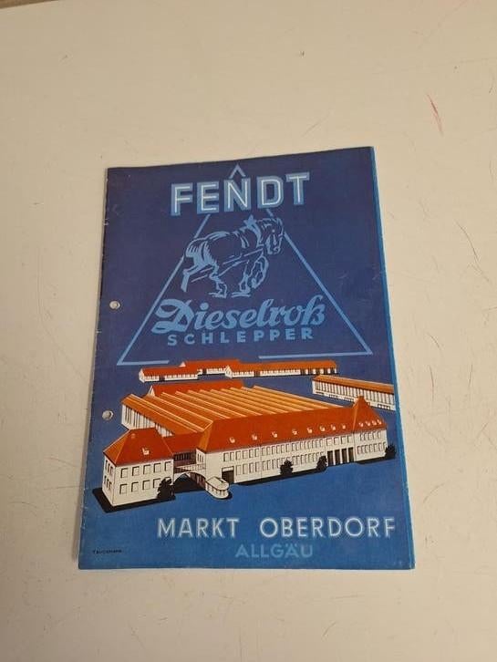 Fendt Dieselross folder, Boeken, Ophalen of Verzenden, Management