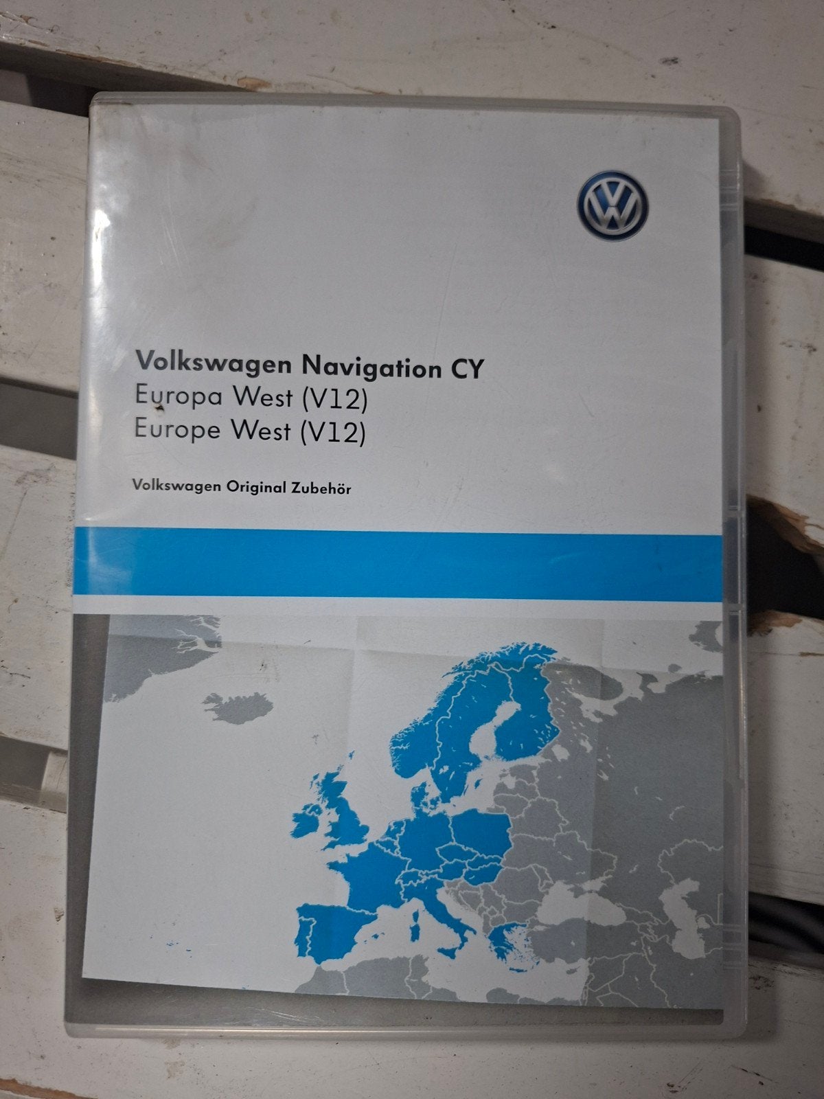 Volkswagen Navigatie CY Europa West (V12) DVD, Ophalen of Verzenden, Zo goed als nieuw