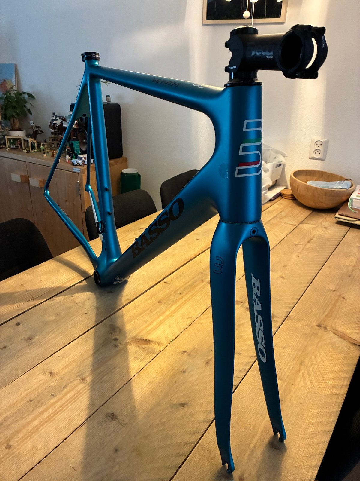 Basso Venta frameset maat 56, Fietsen en Brommers, Fietsen | Racefietsen, Zo goed als nieuw, Overige merken, Meer dan 20 versnellingen