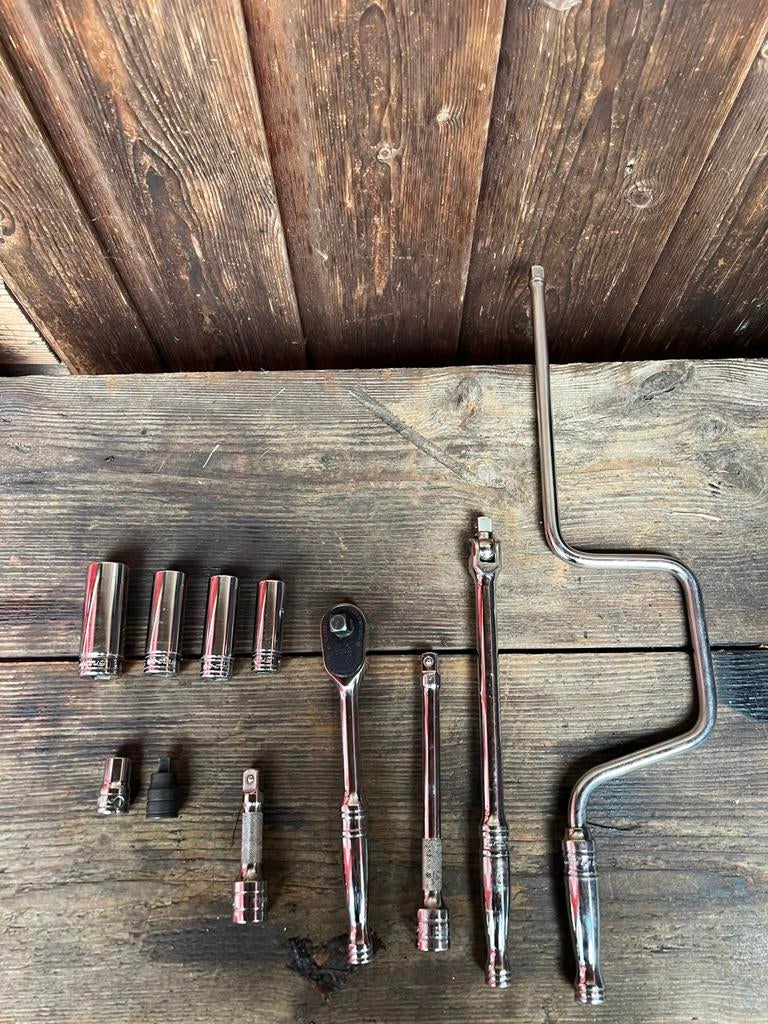 Snap-on 3/8 ratelset, Ophalen, Gebruikt, Onbekend, Onbekend