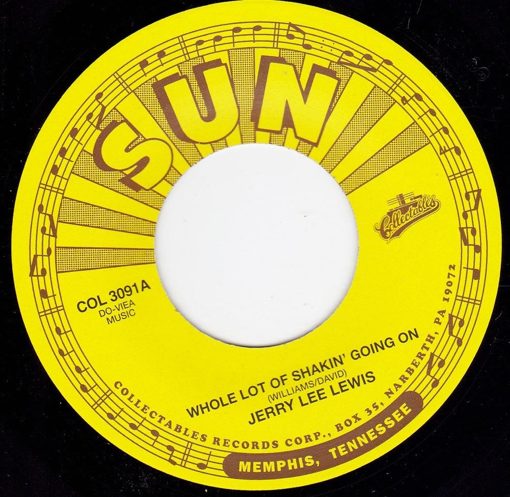 Jerry Lee Lewis - Whole Lot Of Shakin' Going On 7", Cd's en Dvd's, Vinyl Singles, 7 inch, Single, Ophalen of Verzenden, Pop
