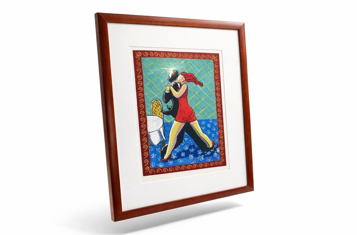 Jacques Tange – Tango Dinner (2003) – EA – 78  63 cm, Antiek en Kunst, Kunst | Schilderijen | Klassiek, Ophalen