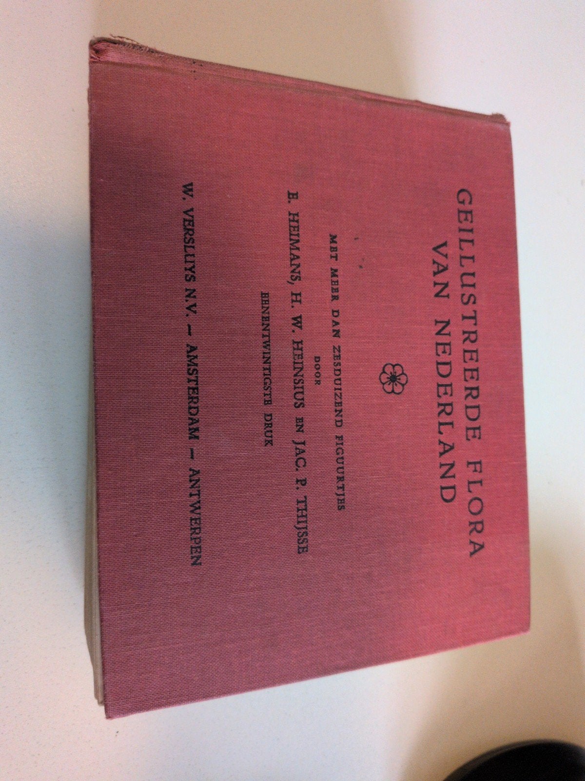 Geïllustreerde Flora van Nederland - 1965, Ophalen of Verzenden, Gelezen, Bloemen, Planten en Bomen, E. Heinsius, H.W. Heinsius en Jac. P. Thijsse