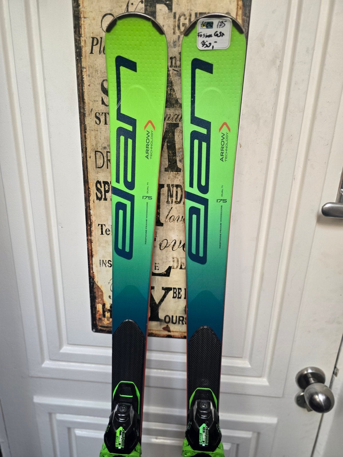 175cm ELAN GSX FUSION BEST ELAN 1000€ GEVORDERD/EXPERT