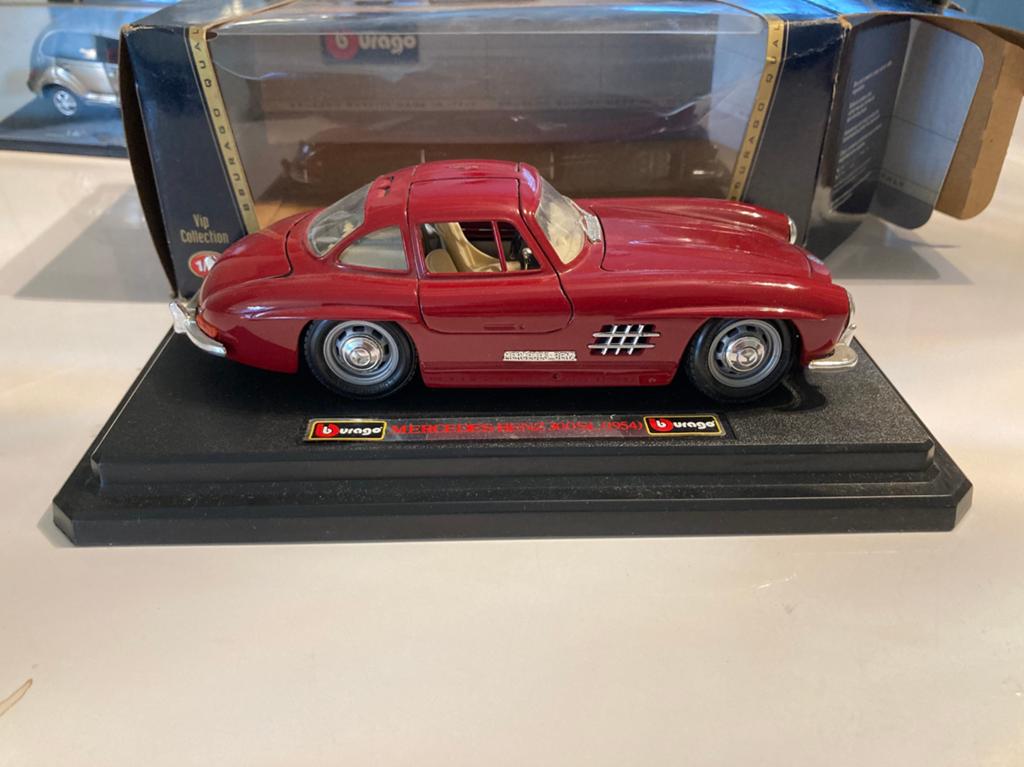 Mercedes  benz 300 sl 1954 1/24, Hobby en Vrije tijd, Modelauto's | 1:24, Ophalen of Verzenden, Nieuw, Auto, Bburago