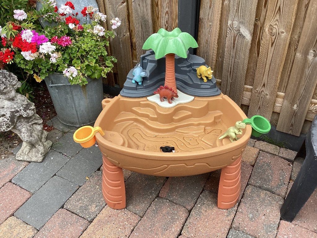 Step 2 Dino zand en watertafel, Kinderen en Baby's, Ophalen, Zo goed als nieuw