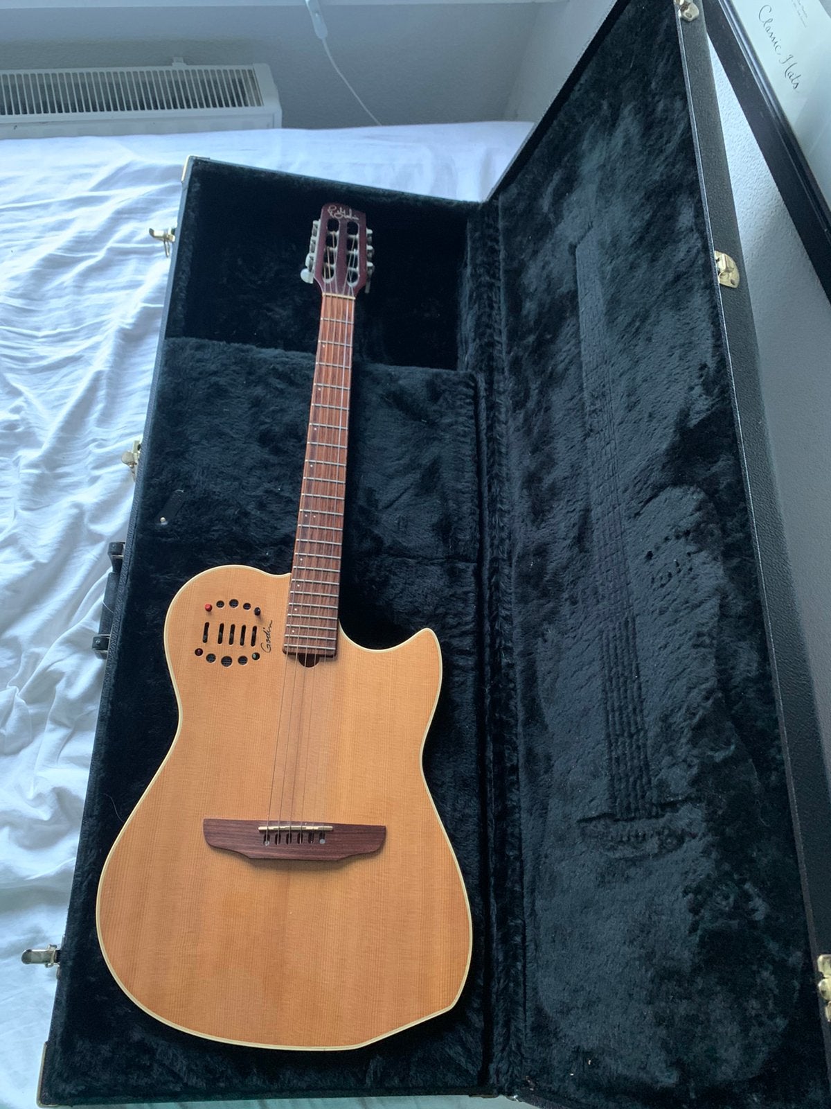 Godin Multiac Steel Duet, Ophalen of Verzenden, Zo goed als nieuw, Western- of Steelstringgitaar