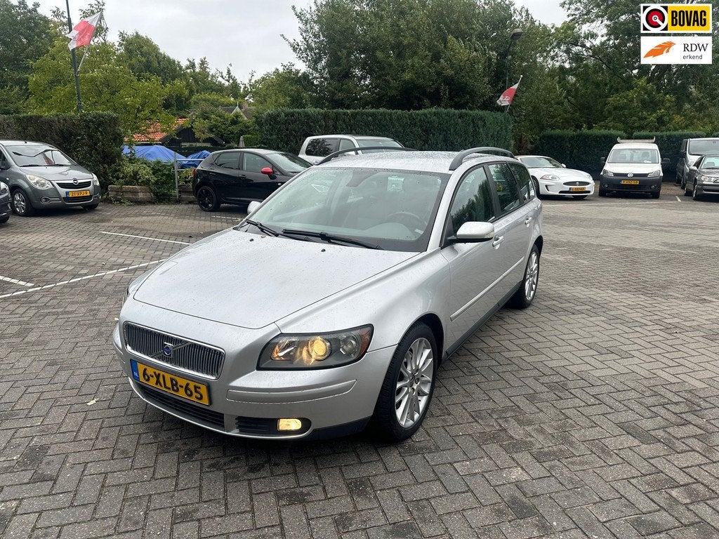 Volvo V50 2.4 automaat , leer , pdc , 148.000 km, Auto's, Volvo, Bedrijf, Te koop, V50, ABS, Airbags, Airconditioning, Boordcomputer