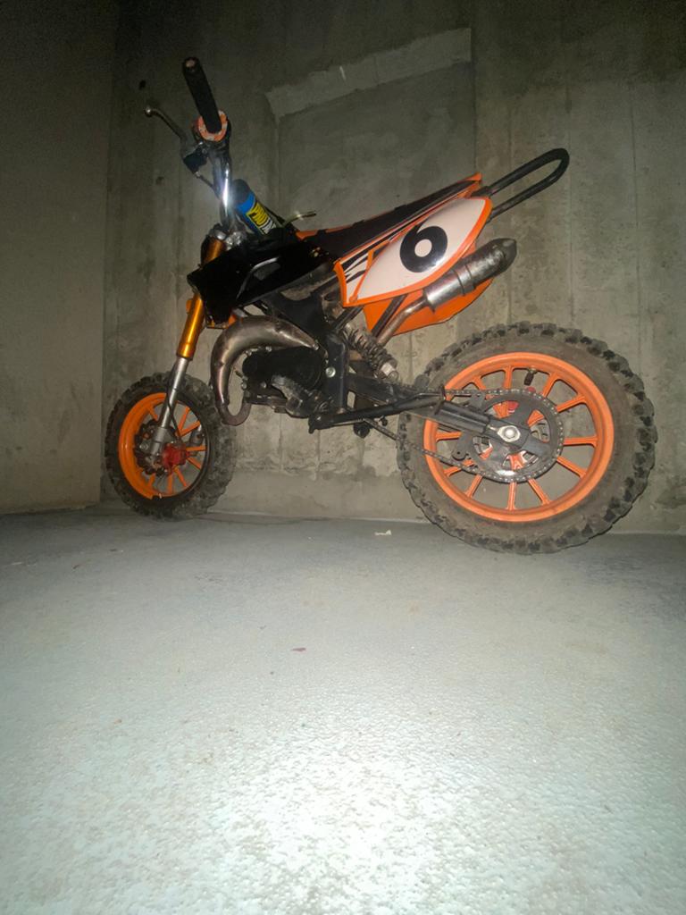 Pitbike, Fietsen en Brommers, Minibikes, Midibikes en Pitbikes, Ophalen, Pitbike