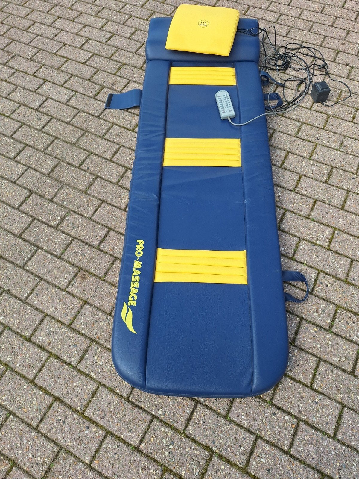 Pro-Massage Matras met Afstandsbediening, Sport en Fitness, Massageproducten, Ophalen, Gebruikt, Massagestoel of Kussen