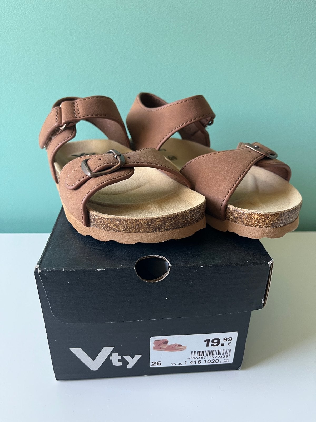 Nieuwe sandalen maat 26 - Vty, Ophalen of Verzenden, Nieuw, Jongen of Meisje, Overige typen