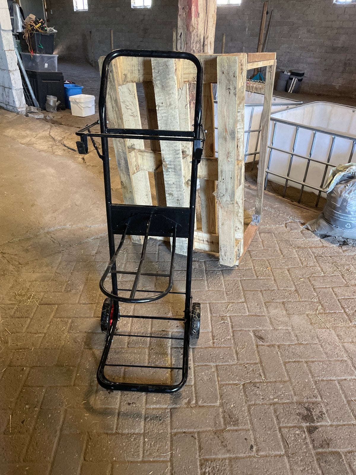 Zadelkar / Zadelwagen - Handig voor stal en transport, Dieren en Toebehoren, Stalling en Weidegang, Stalling, 4 paarden of pony's of meer