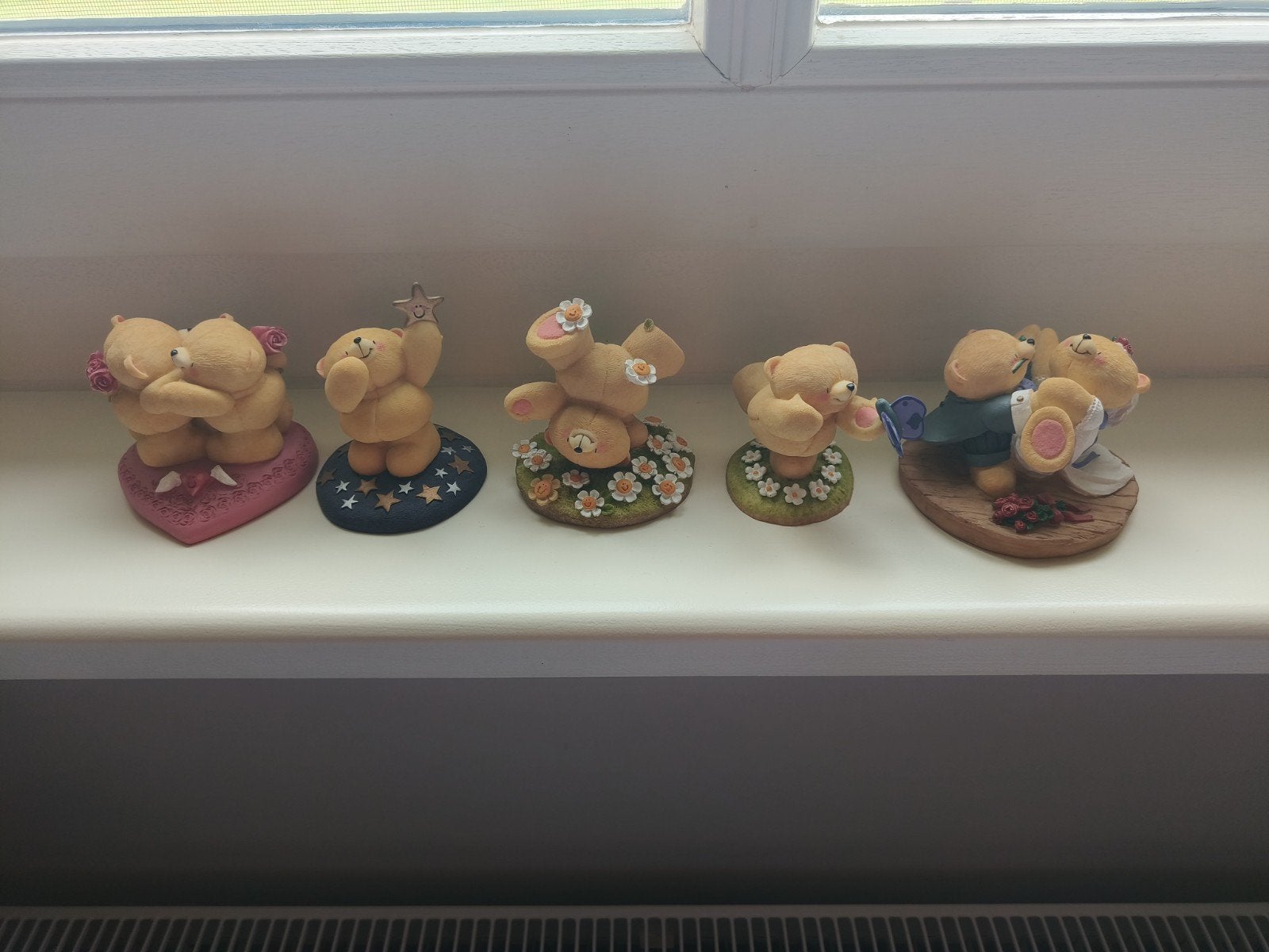 Set van 5 Forever Friends beeldjes - Zo goed als nieuw, Verzamelen, Beelden en Beeldjes, Ophalen of Verzenden