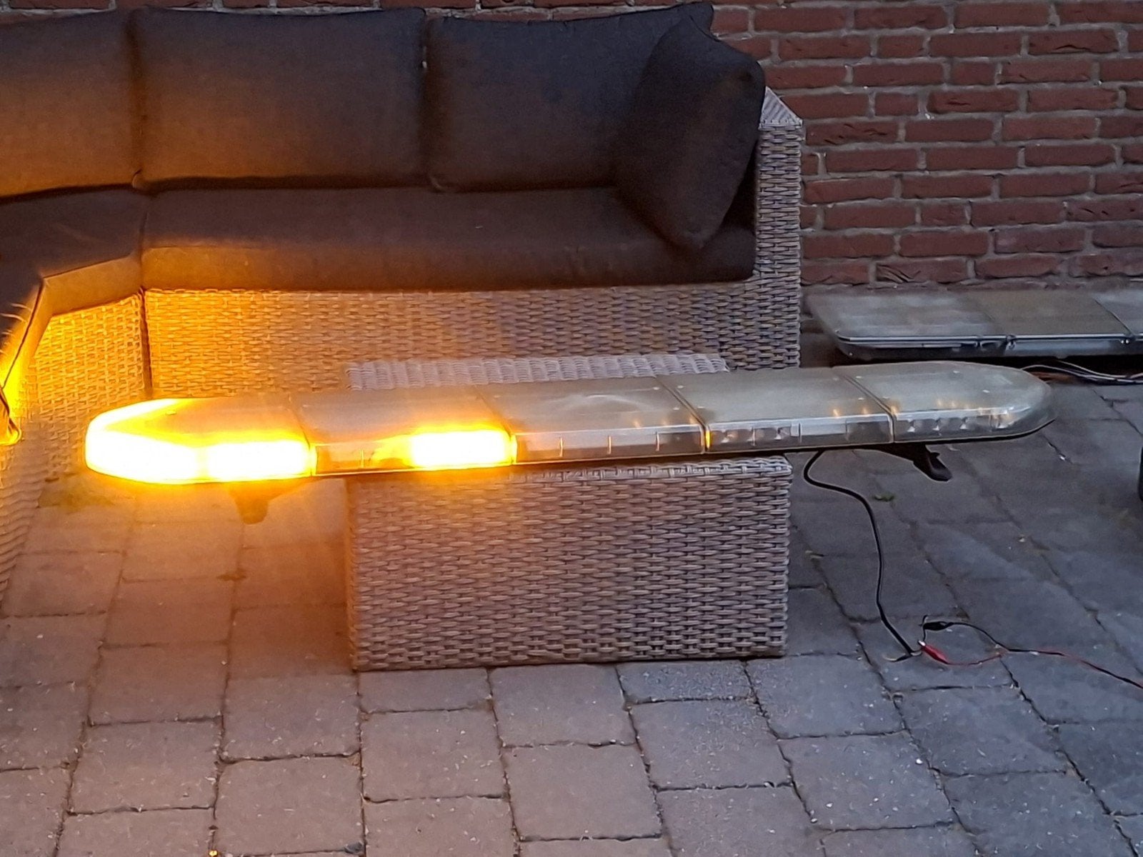 Zwaailicht oranje flitsbalk zwaailamp lichtbalk zwaaibalk, Ophalen, -, -, -