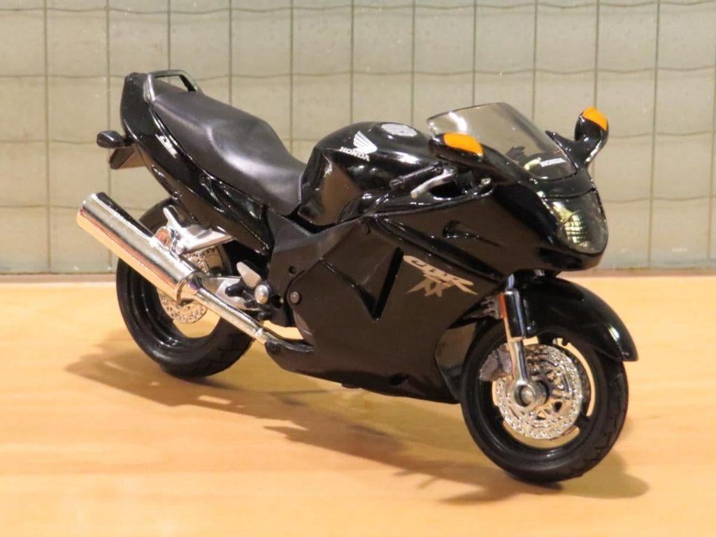 Honda CBR1100XX Blackbird black 1:18 blister, Maisto, Nieuw, Ophalen of Verzenden, Motor