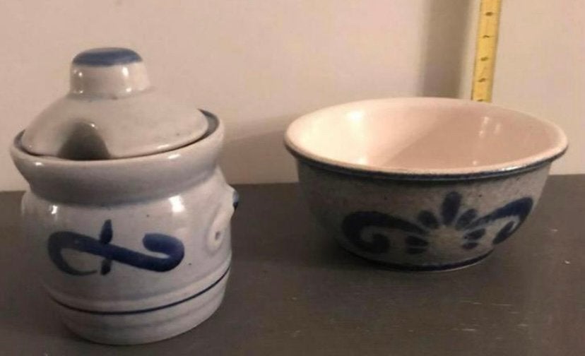 Aardewerk Potje & Schaaltje, Ophalen of Verzenden, Zo goed als nieuw, Overige materialen