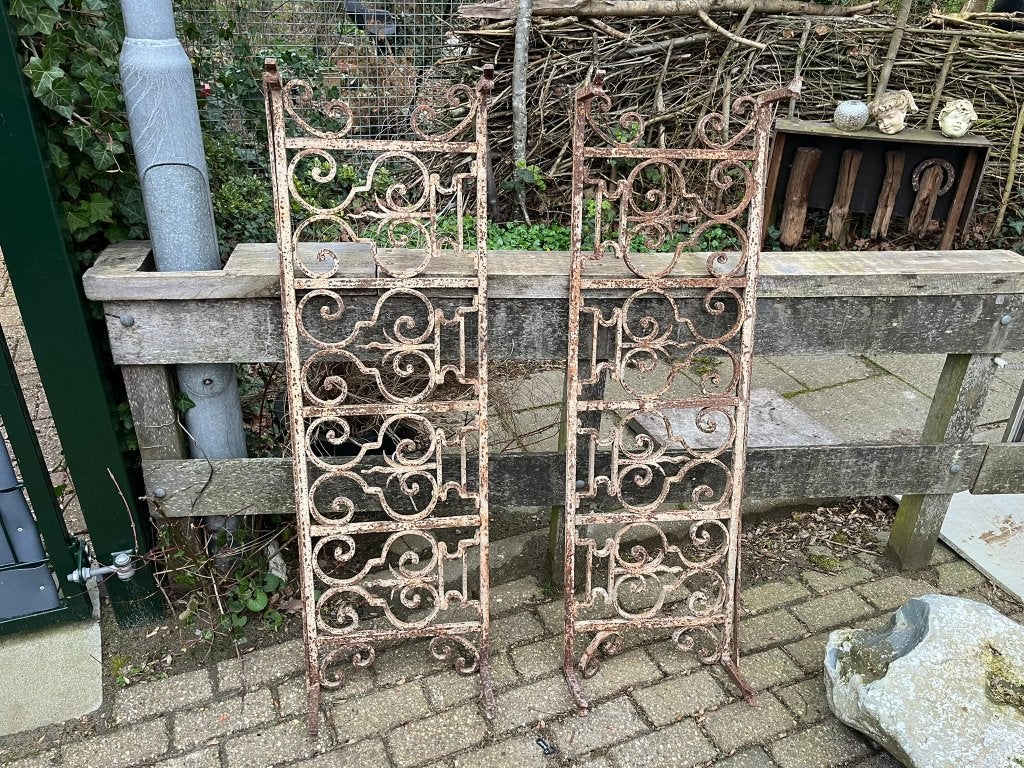 Ornamenten, Raamframe Sierwerk metaal, Ophalen, Gebruikt, IJzer, Sierhekwerk