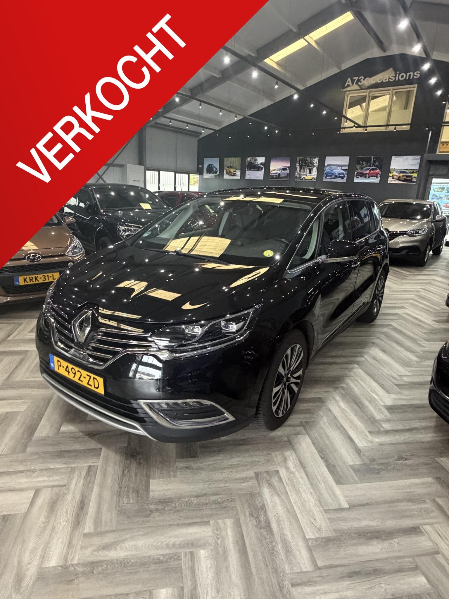 Renault Espace 1.6 dCi Initiale Paris 7p., Auto's, Gebruikt, Euro 6, 4 cilinders, 160 pk