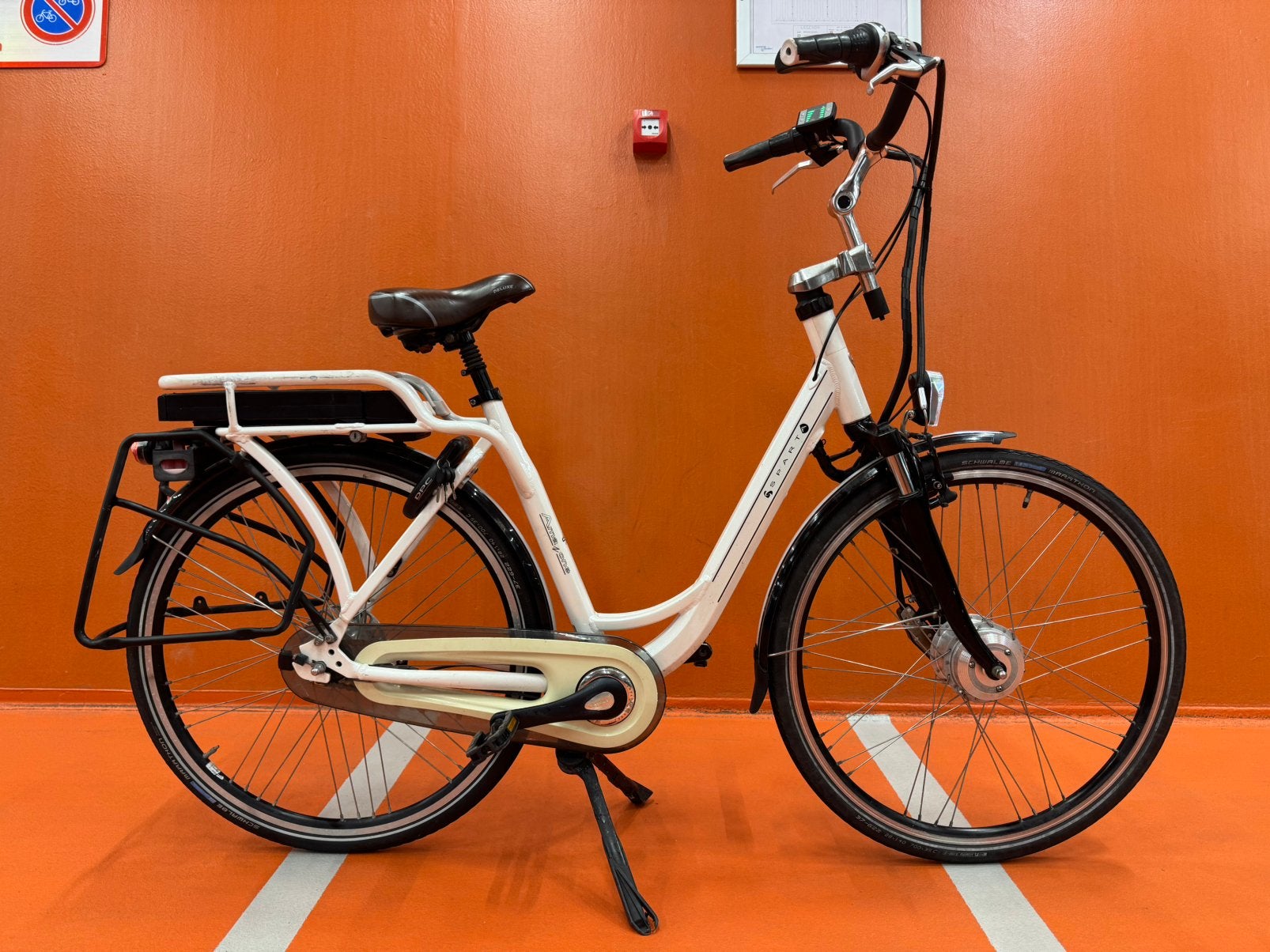 Sparta (nieuwe accu) Amazone 4 Smart elektrisch damesfiets, 51 tot 55 cm, Ophalen, Zo goed als nieuw, Sparta