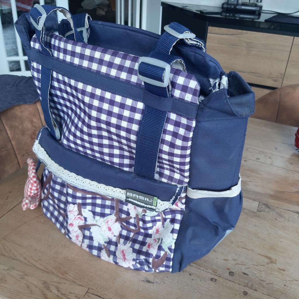 Fiets tas, Ophalen, Gebruikt