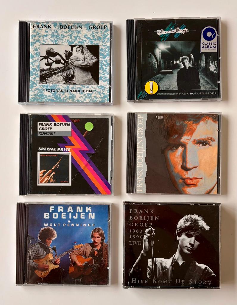 6 x Frank Boeijen, Ophalen of Verzenden, Gebruikt, Pop