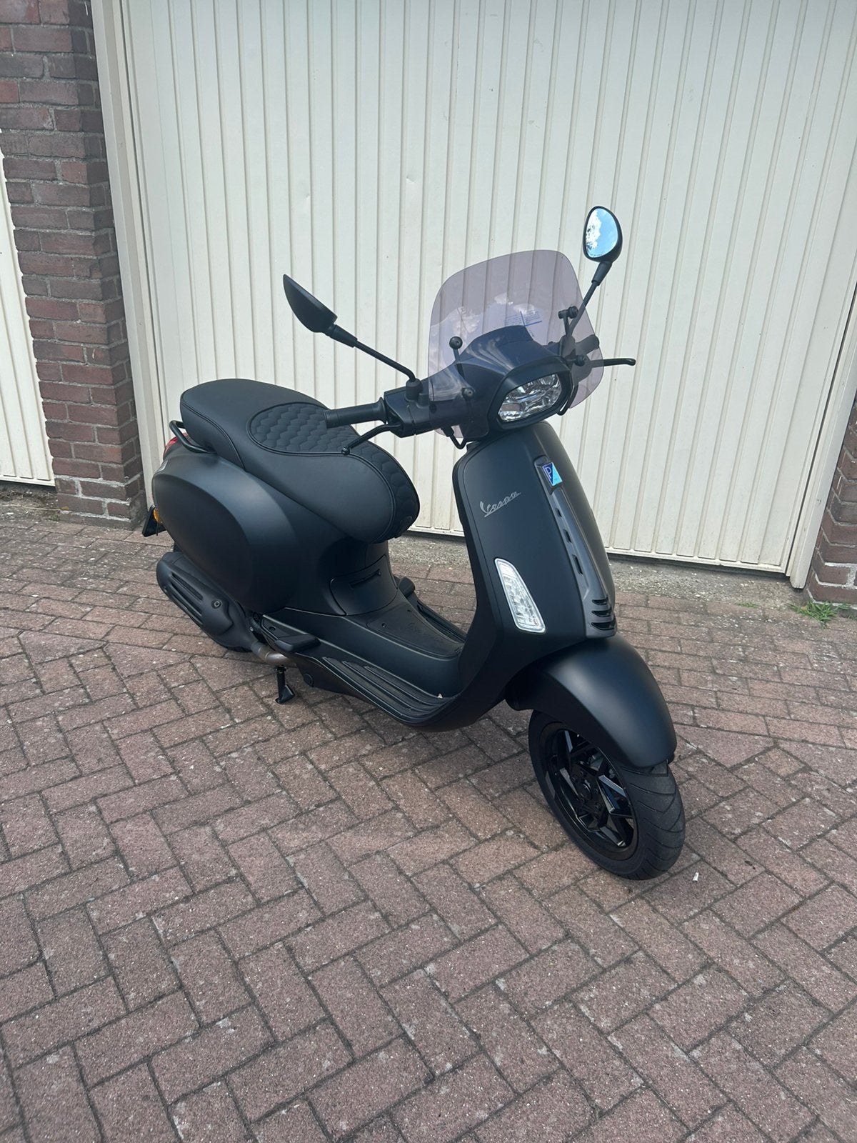 Vespa Sprint nerro convinto 2025, Ophalen, Nieuw, Benzine, Overige modellen
