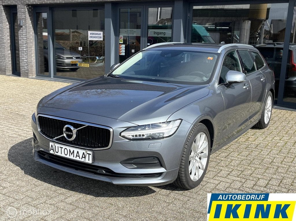 Volvo V90 2.0 T4 Momentum | Trekhaak, Auto's, Volvo, 1969 cc, 1616 kg, 93 €/maand, Automatische klimaatregeling