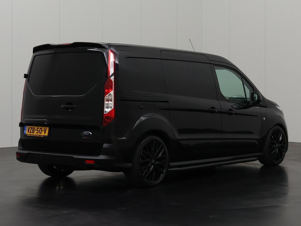 Ford Transit Connect Automaat Lang Black Edition Sport | Nav, Auto's, Bestelauto's, 1390 kg, 101 pk, Gebruikt, Euro 6