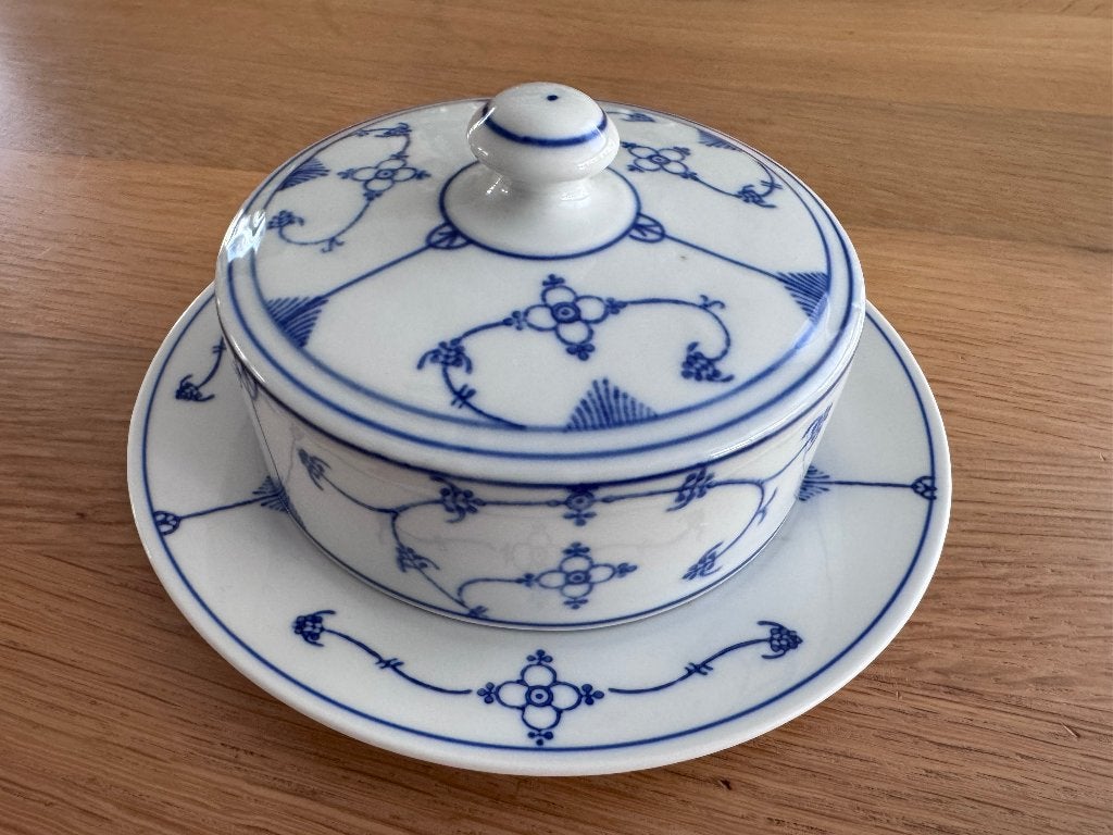 Blau Saks Jager botervloot, Gebruikt, Ophalen of Verzenden, Schaal of Schalen, Overige stijlen